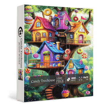 Candy Treehouse Jigsaw Puzzle 1000 Stücke